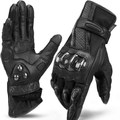 Carbon-Style Full Finger Motorcycle Riding Gloves – One Size